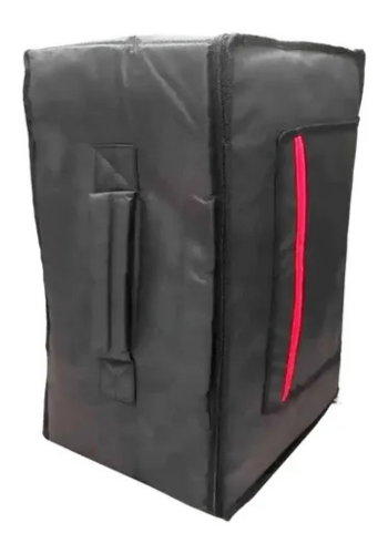 cajon liso oscuro con tapa clara